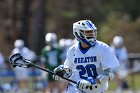 MLAX vs Babson  Wheaton College Men's Lacrosse vs Babson College. - Photo by Keith Nordstrom : Wheaton, Lacrosse, LAX, Babson, MLax